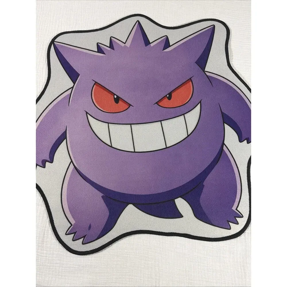 New Gengar Pokémon Area Rug Floor Mat | Non-Slip Backing | Approx. 23” x 23”